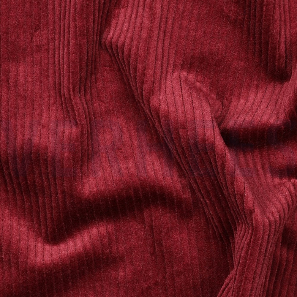 CORD GEWASCHEN 6W STRETCH BORDEAUXROT #7