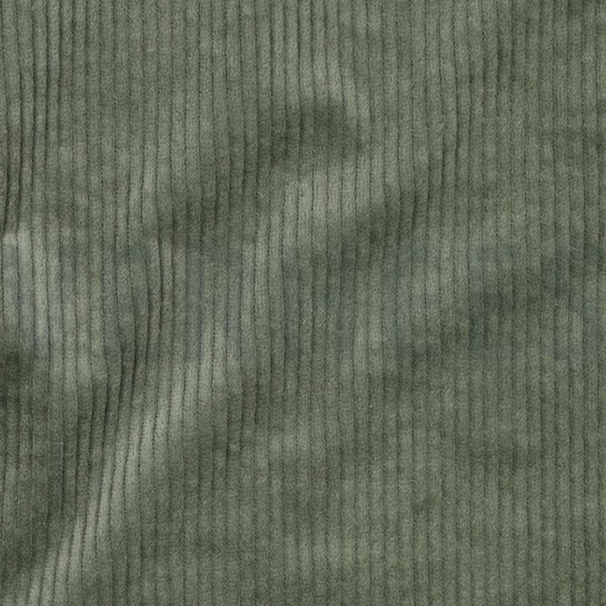 CORD GEWASCHEN 6W STRETCH GRÜN #7