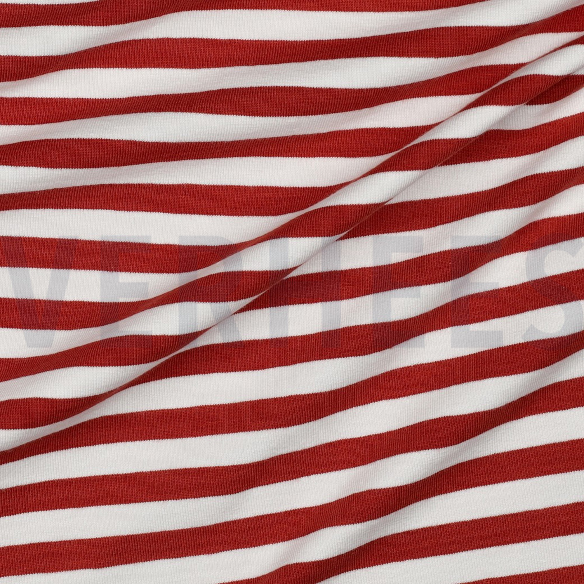 JERSEY GARNGEFÄRBT STREIFEN BRICK (high resolution) #2
