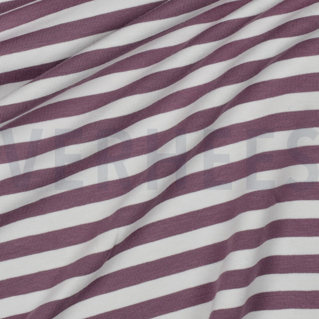 JERSEY GARNGEFÄRBT STREIFEN LILA/VIOLETT #7
