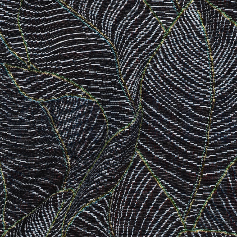 GOBELIN LEAVES DARK BLUE #7