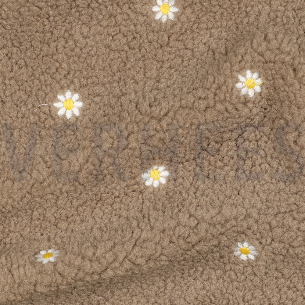 TEDDY BRODERIE FLEURS TAUPE #7