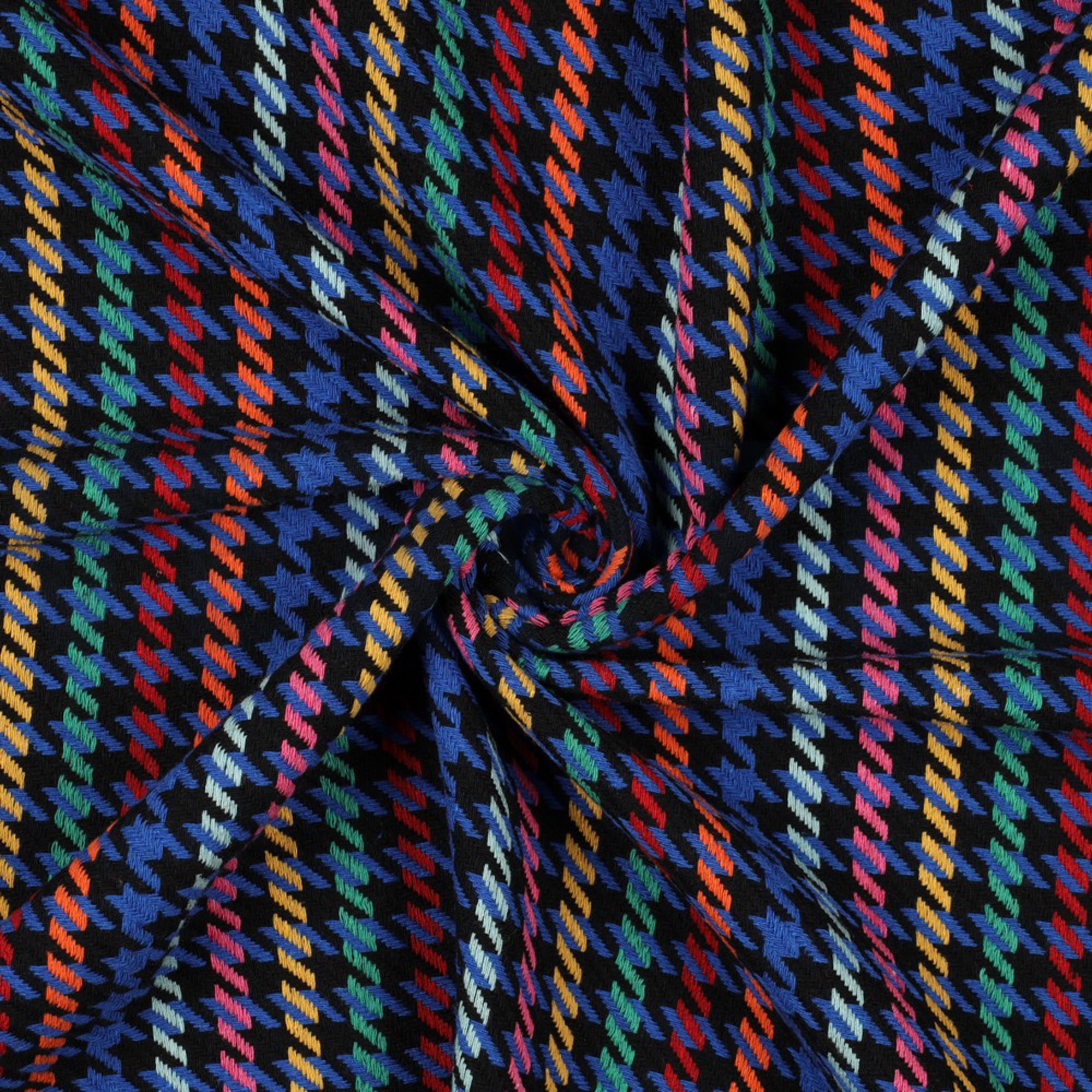 PIED DE POULE DONKER KOBALTBLAUW (high resolution) #2