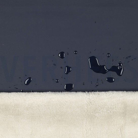 OUTDOOR JACKE KUNSTPELZ MARINEBLAU #7