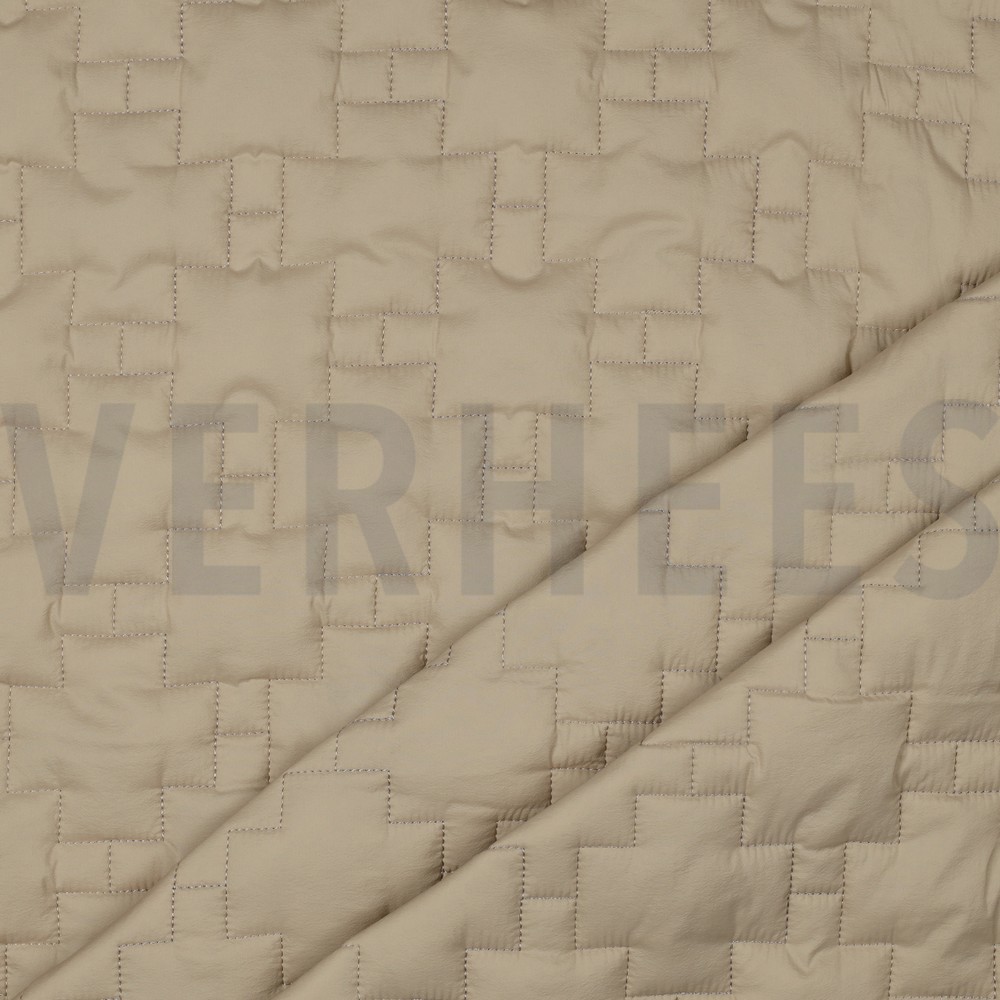 GEWATTEERD GRAFISCH BEIGE #7