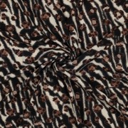 MAGNOLIA STRETCH TIERHAUT SCHWARZ (thumbnail) #2