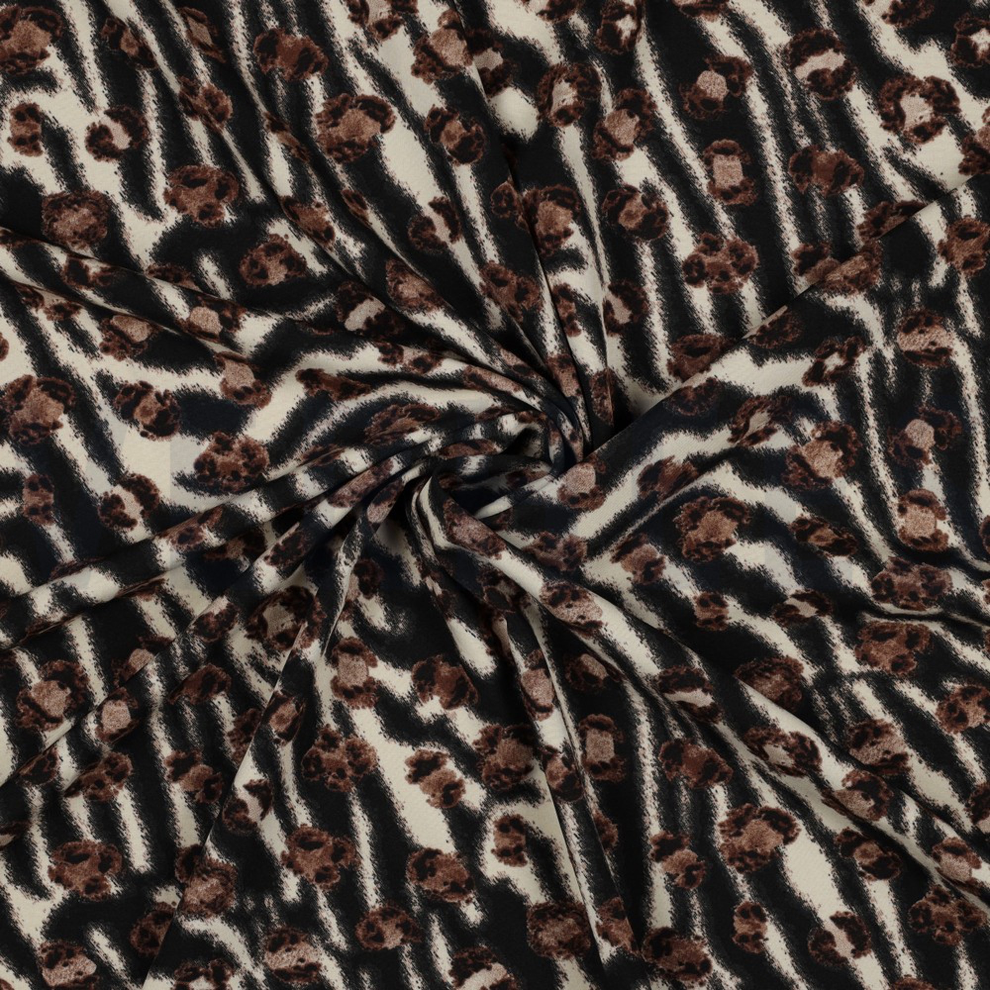 MAGNOLIA STRETCH TIERHAUT SCHWARZ (high resolution) #2