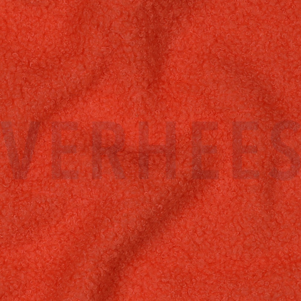 TEDDY FLEECE DOUBLE SIDED TANGERINE #7