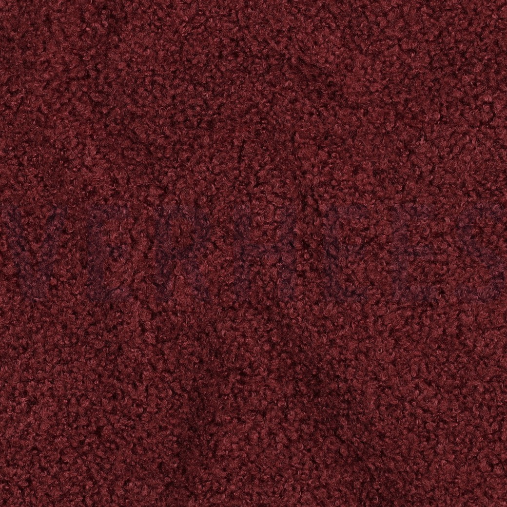 TEDDY FLEECE DOUBLE SIDED BURGUNDY #7