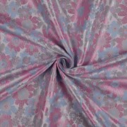 JACQUARD BLUMEN HELL LILA (thumbnail) #2