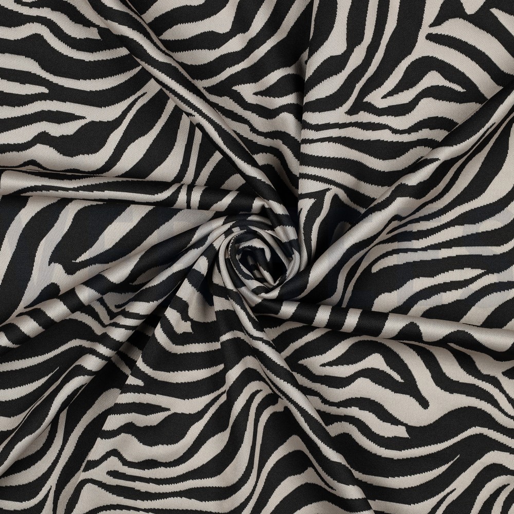 STRICK JACQUARD TIERE SCHWARZ #7