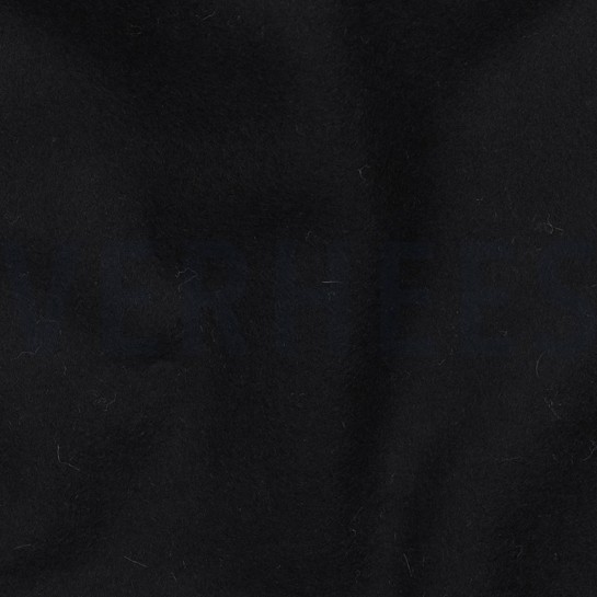 BAUMWOLLE FLEECE GOTS SCHWARZ #7