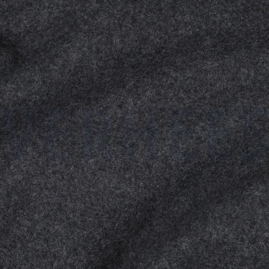 BAUMWOLLE FLEECE GOTS ANTHRAZIT MELIERT #7