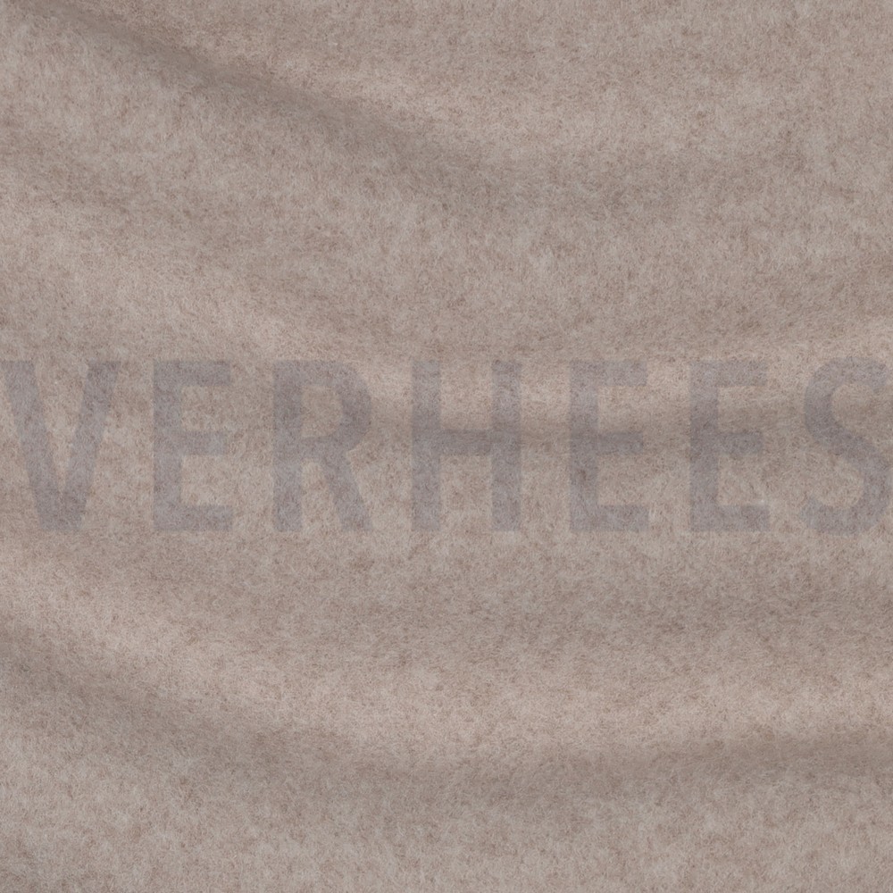 KATOENEN FLEECE GOTS TAUPE GEMÊLEERD #7
