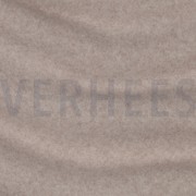 BAUMWOLLE FLEECE GOTS TAUPE MELIERT (thumbnail) #2