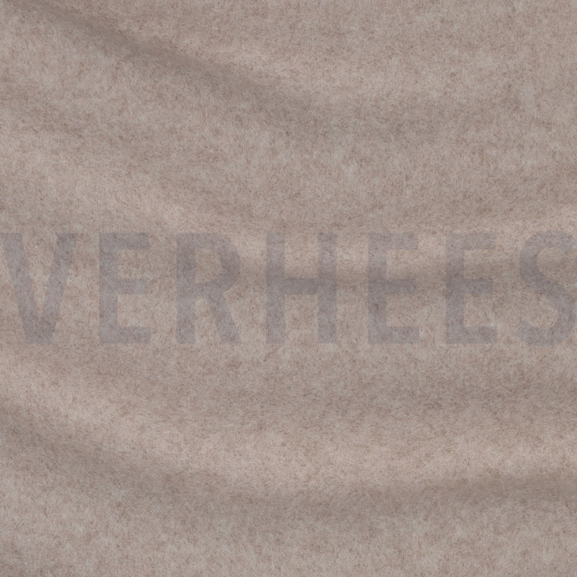 BAUMWOLLE FLEECE GOTS TAUPE MELIERT (high resolution) #2