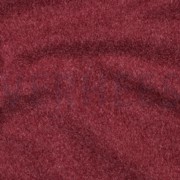 BAUMWOLLE FLEECE GOTS BURGUNDERROT MELIERT (thumbnail) #2