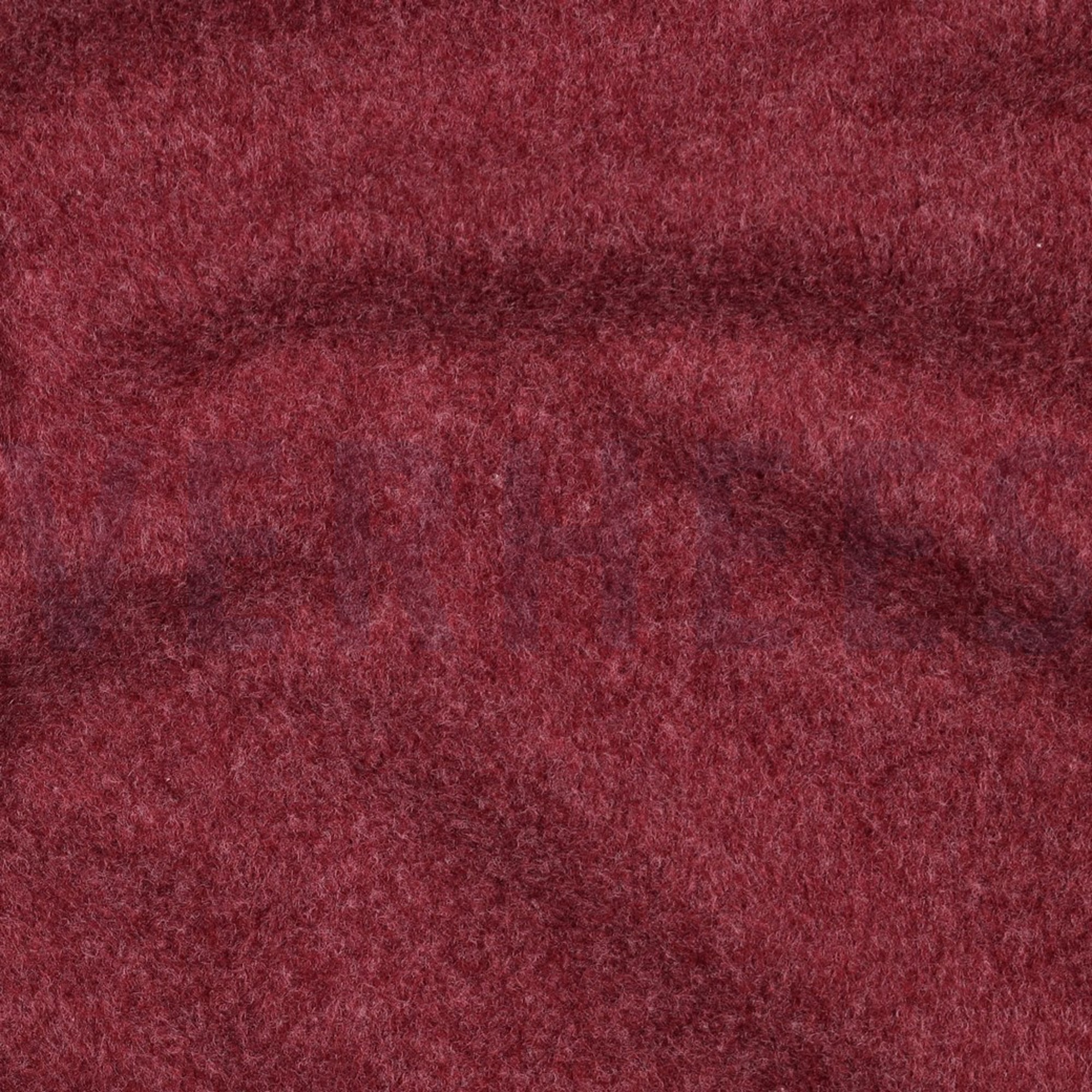 BAUMWOLLE FLEECE GOTS BURGUNDERROT MELIERT (high resolution) #2