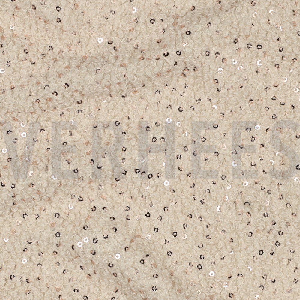 TEDDY  SEQUINS ECRU #7