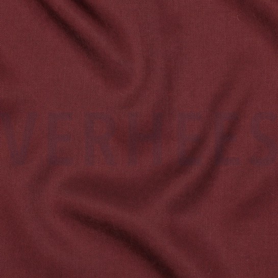 VISKOSE SANDWASH TENCEL™ LYOCELL BORDEAUXROT #7