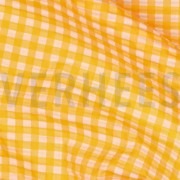 BAUMWOLLE GARNGEFÄRBT NEON KAROS ORANGE (thumbnail) #2