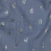 DOUBLE GAUZE FOIL SPOTS JEANS (thumbnail) #2