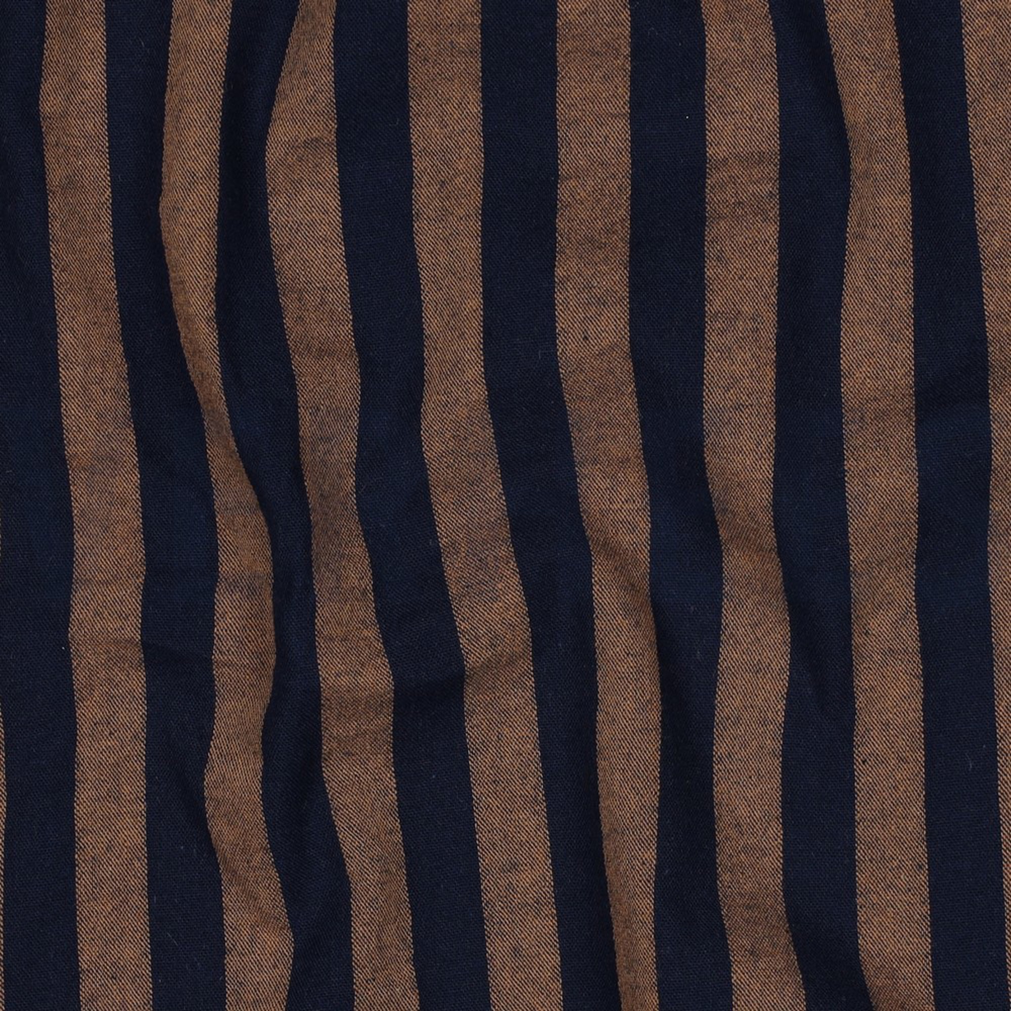 COTTON YARN DYED STRIPES NAVY (high resolution) #2