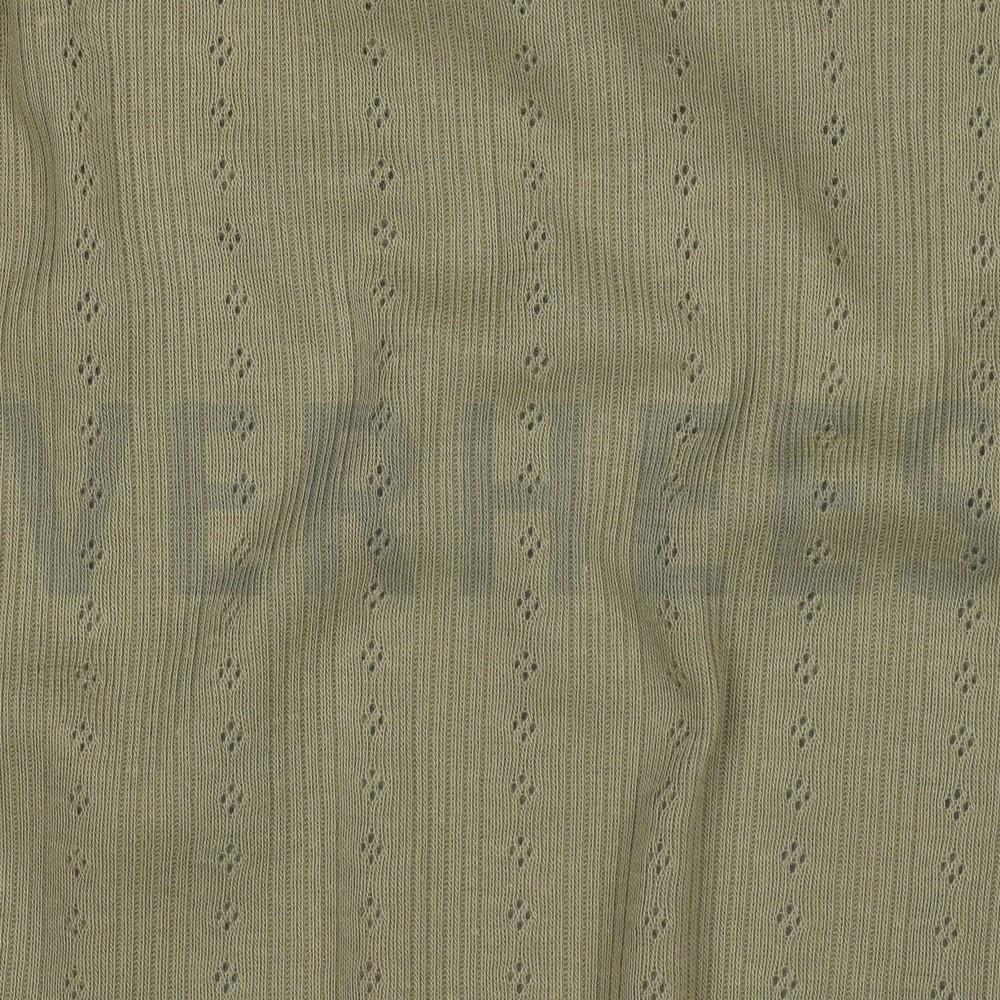 FEINSTRICKJERSEY AJOUR SALBEI #7
