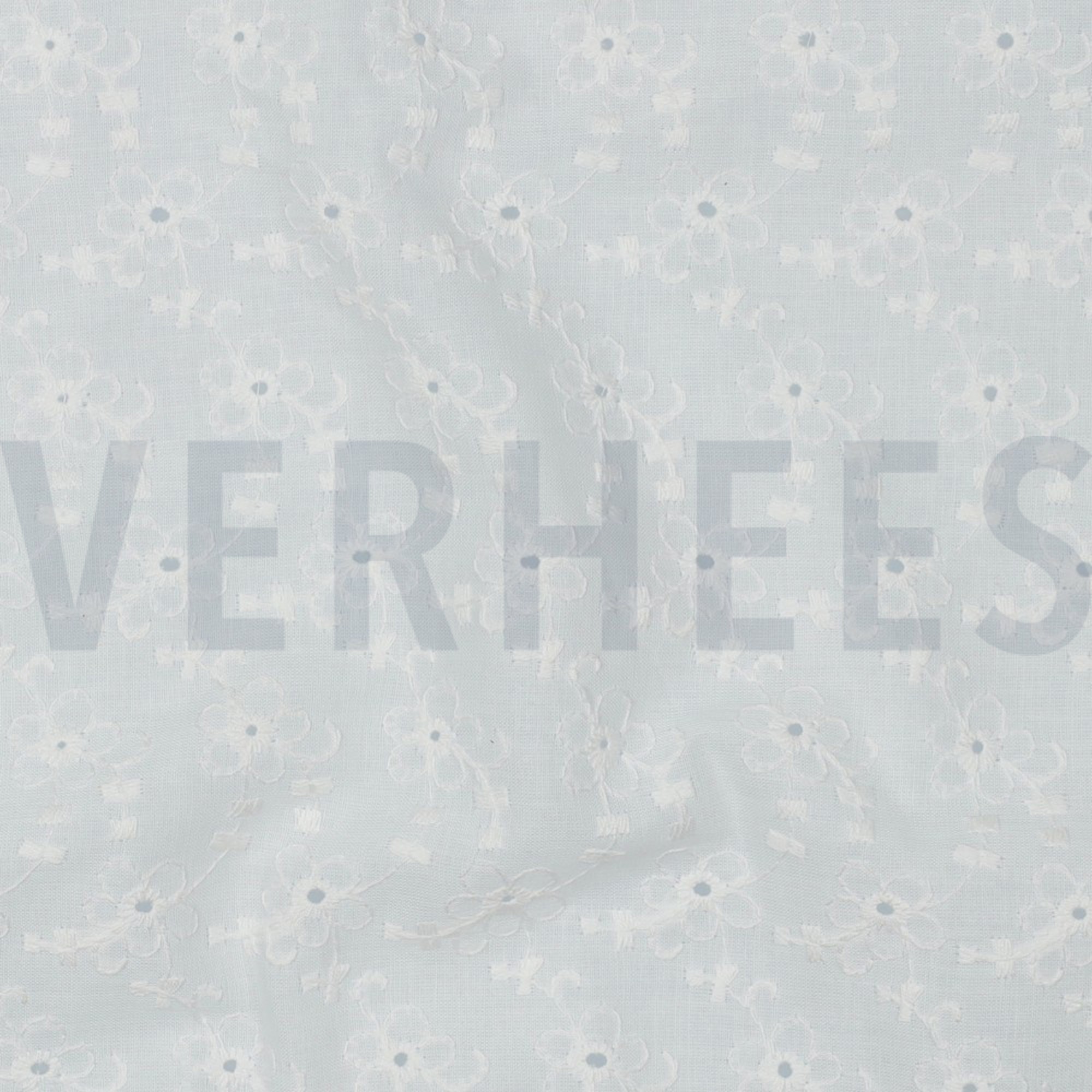 KATOEN EMBROIDERY TWEE-ZIJDIGE GOLFRAND WIT (high resolution) #2