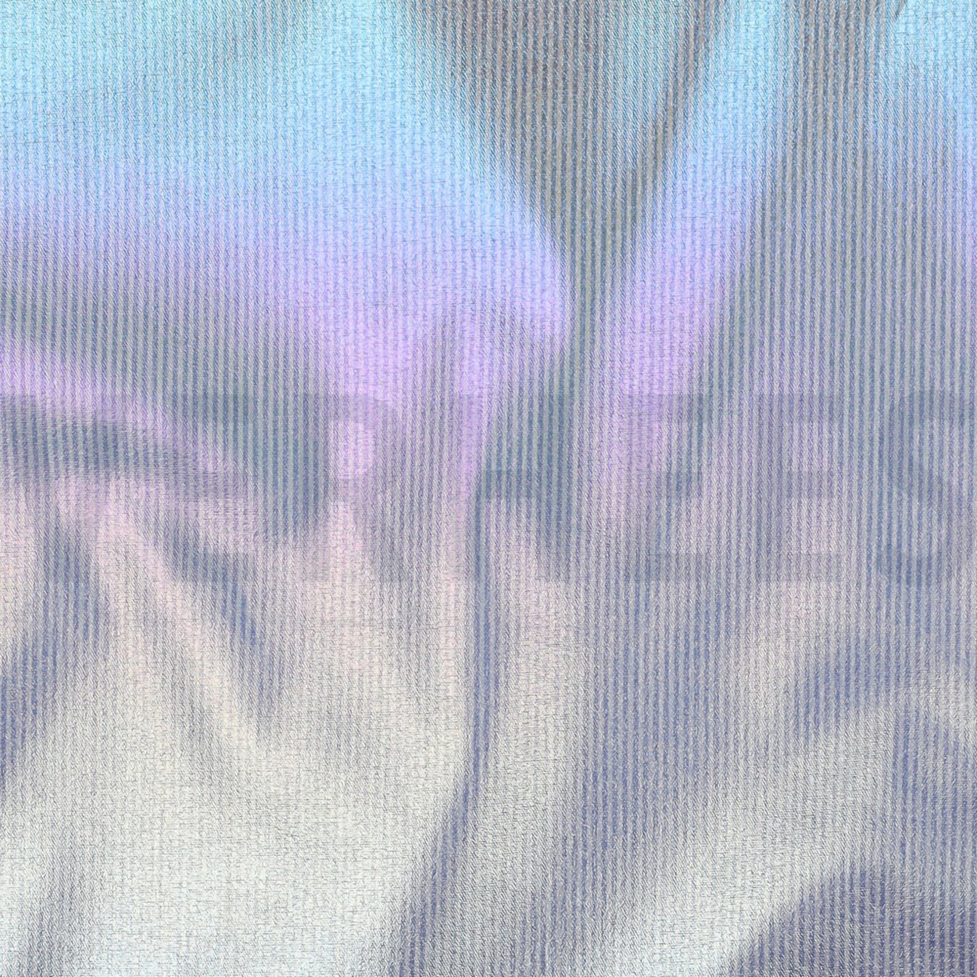 KATOEN STREPEN REGENBOOG FOLIE LICHTBLAUW (high resolution) #2