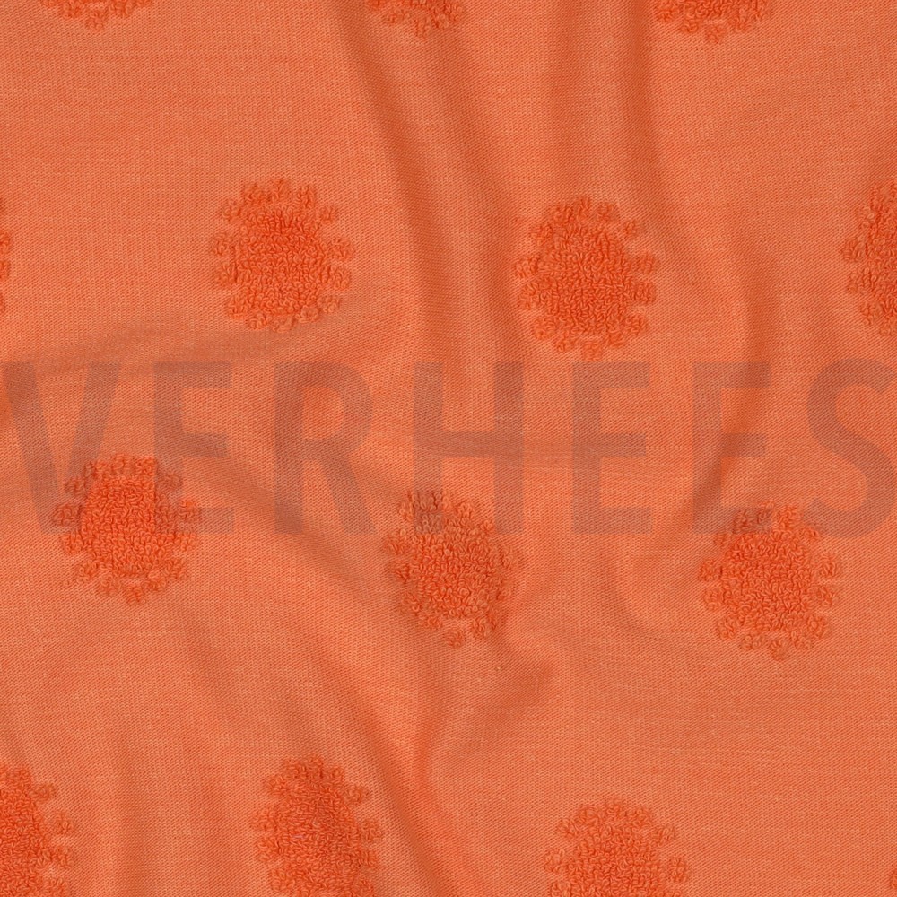 COTON ÉPONGE TRICOT SOLEIL ORANGE #7