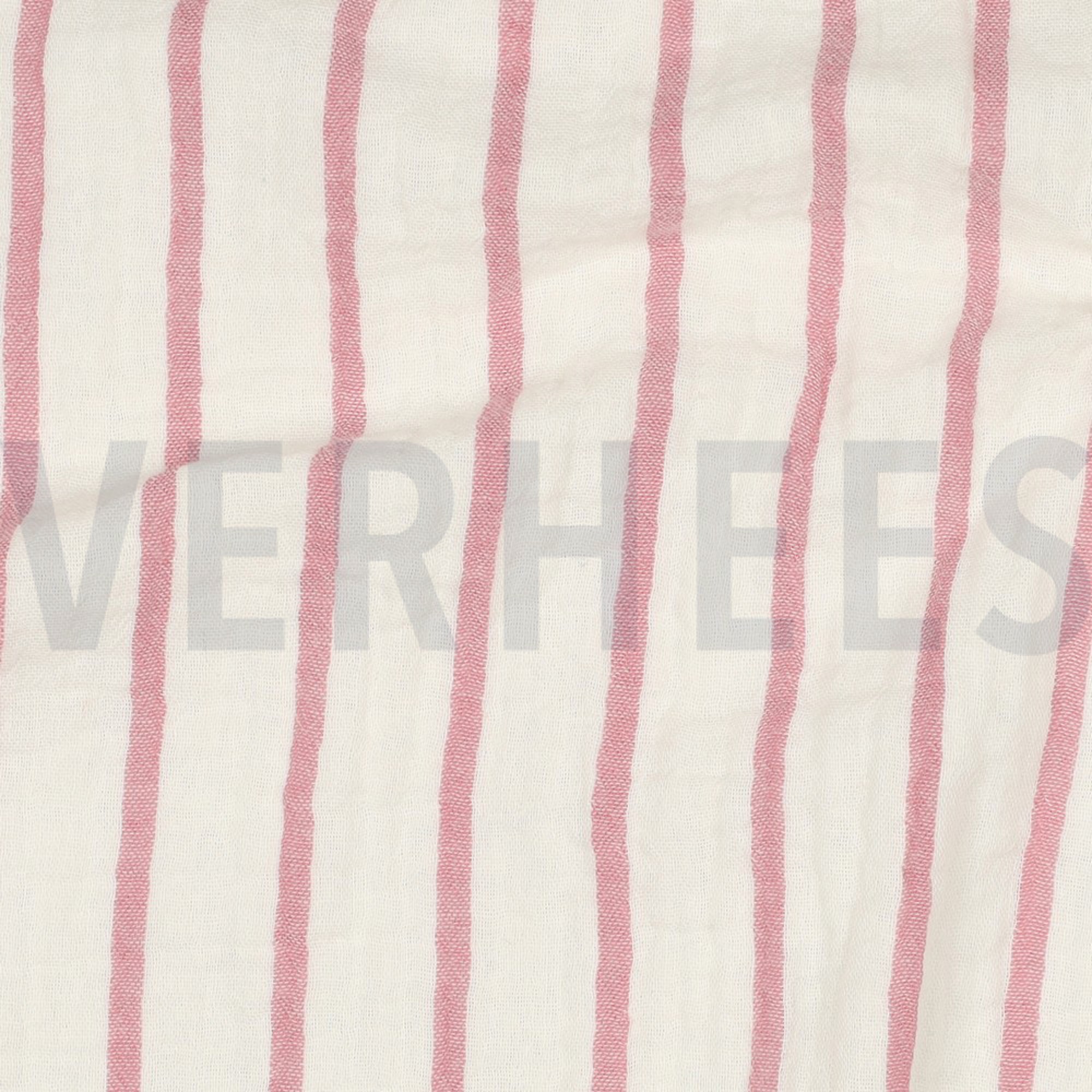 DOUBLE GAUZE YARN DYED STRIPES MAUVE (high resolution) #2