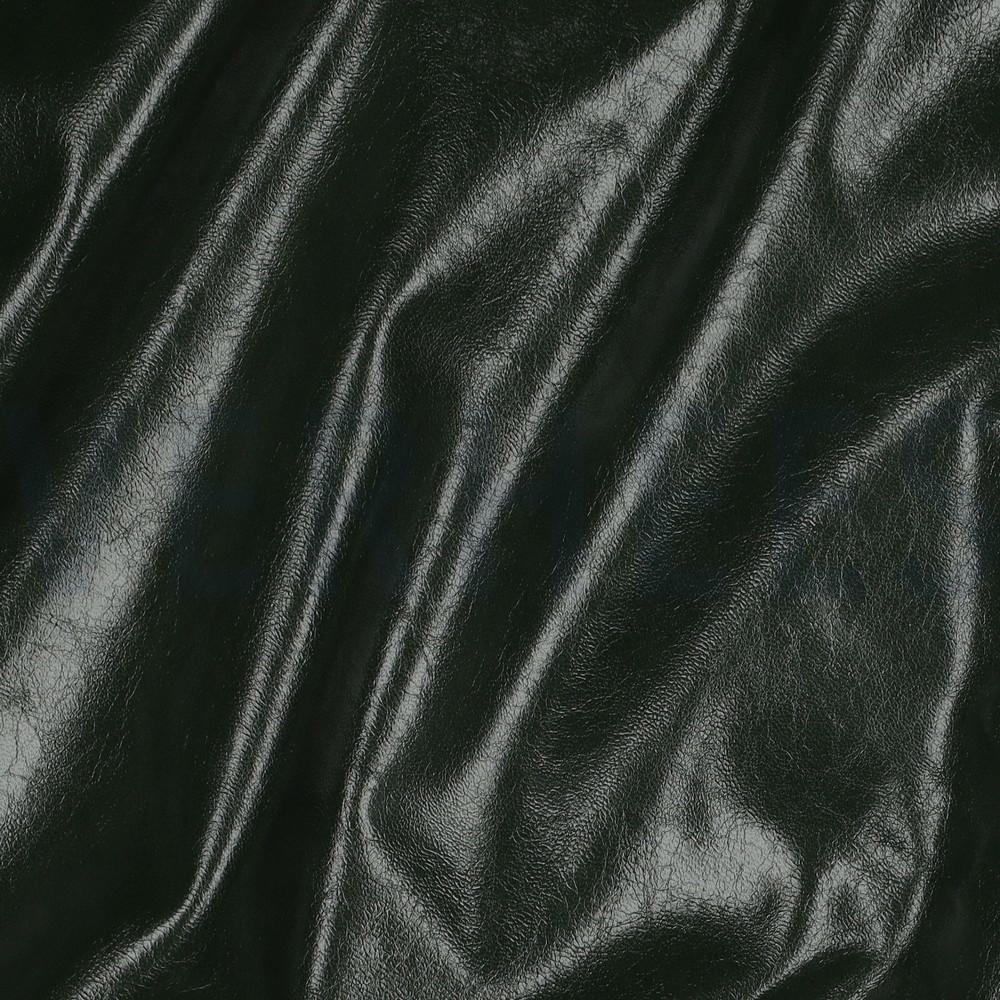 FAUX LEATHER SHINY STRETCH GREEN #7