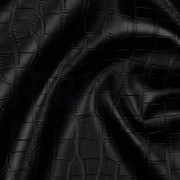 SIMILI CUIR STRUCTURÉ NOIR (thumbnail) #2