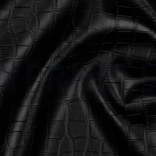 SIMILI CUIR STRUCTURÉ NOIR #7