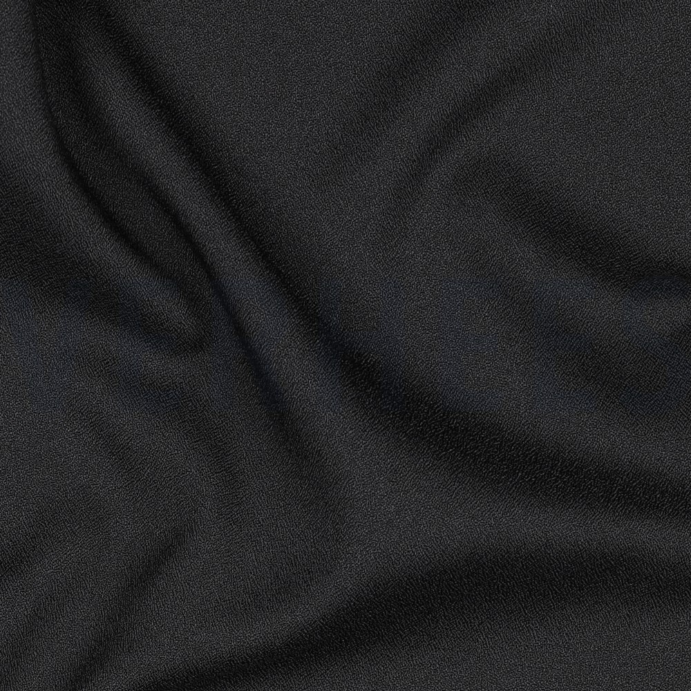 CREPE MAROCAIN STRETCH BLACK #7