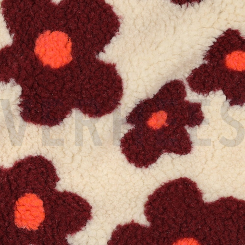 TEDDY JACQUARD FLOWERS BEIGE #7