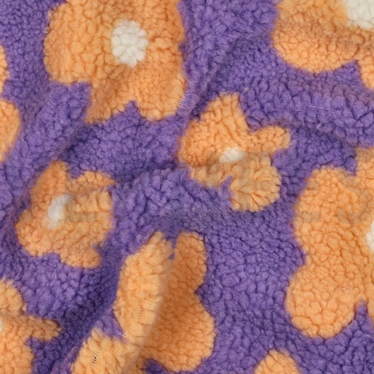 TEDDY JACQUARD FLEURS LILAS #7