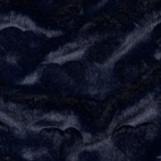 FAUSSE FOURRURE CŒURS BLEU MARINE (thumbnail) #2