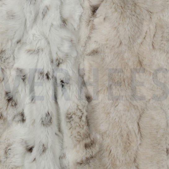 FAUX FUR ANIMAL SKIN BROWN #7