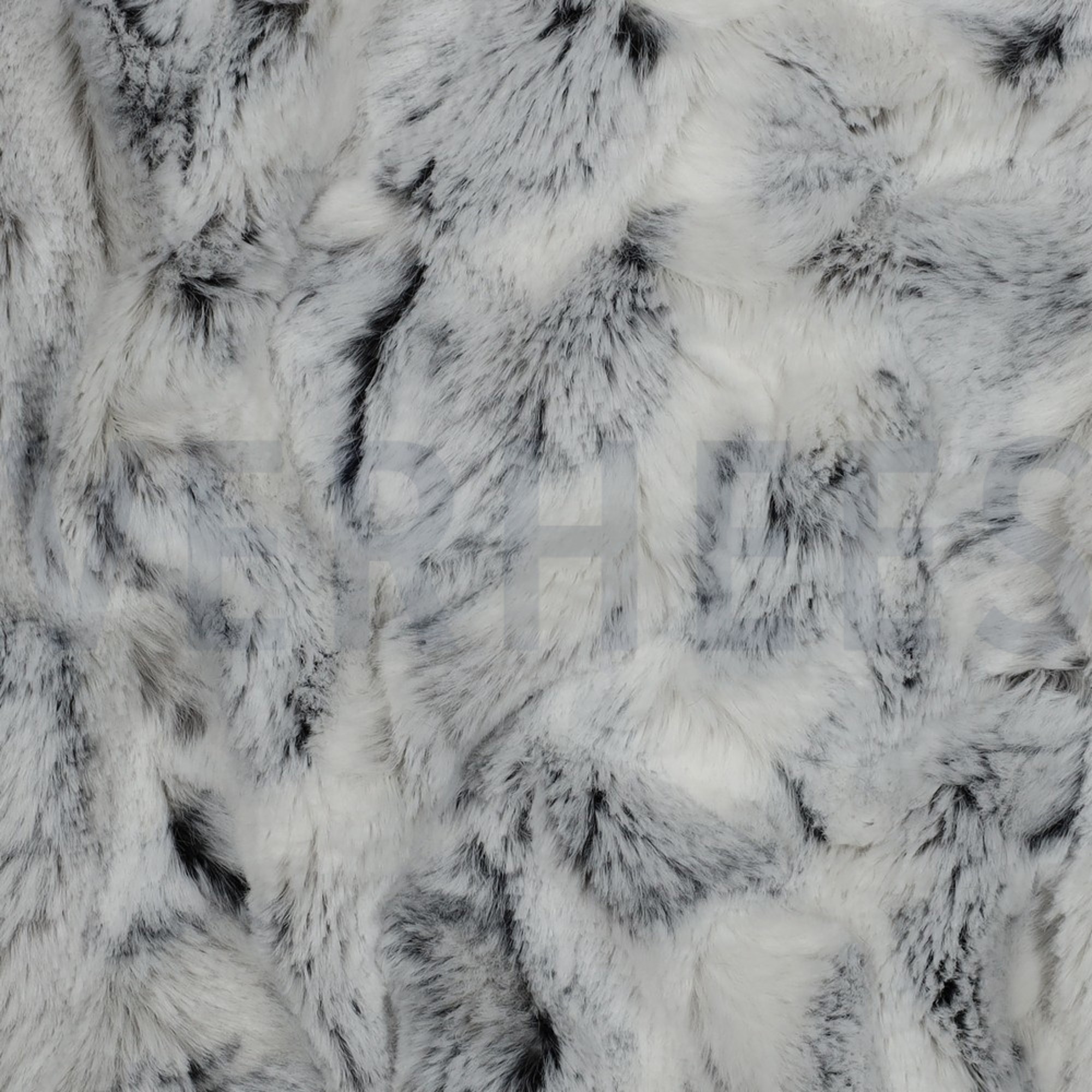 FAUX FUR ANIMAL SKIN BLACK (high resolution) #2
