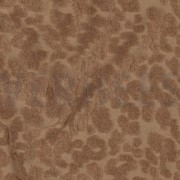 KATOEN BADSTOF GEBREID DIERENHUID BRUIN (thumbnail) #2