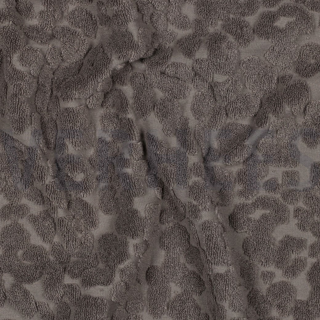 COTON ÉPONGE TRICOT PEAU D’ANIMAL TAUPE #7