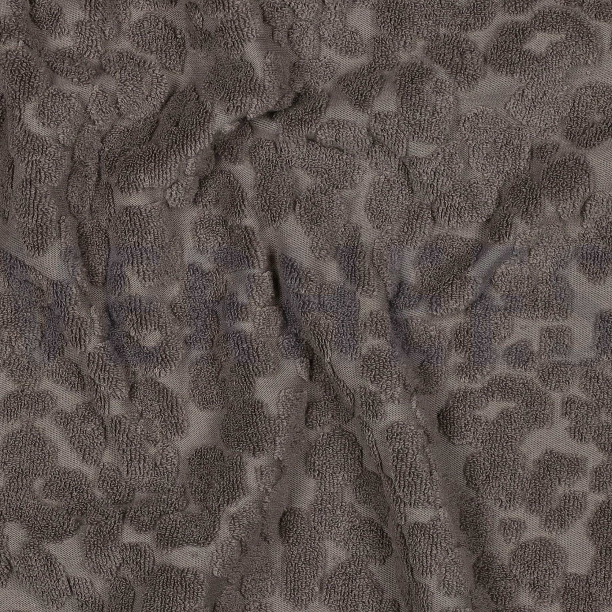 BAUMWOLLE FROTTEE GESTRICKT TIERHAUT TAUPE (high resolution) #2