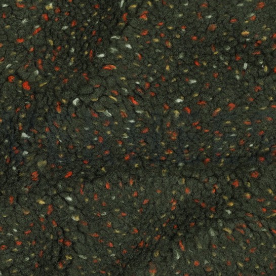 TEDDYSTOFF TWEED ARMEEGRÜN #7