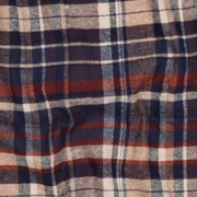 KATOEN GARENGEVERFD GEBORSTELDE RUITEN MARINEBLAUW (thumbnail) #2