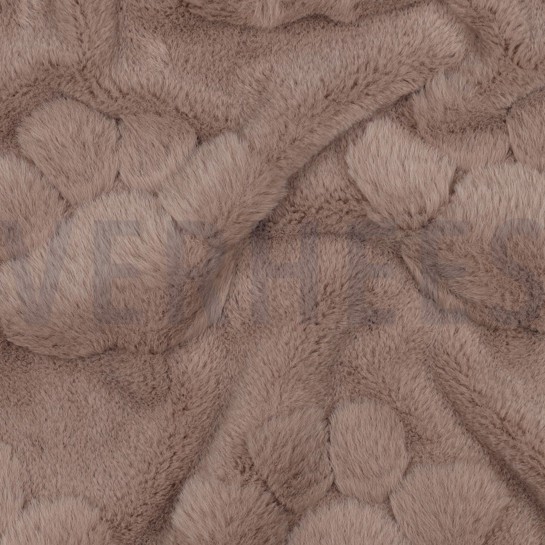 FLEECE DOG PAWS TAUPE #7