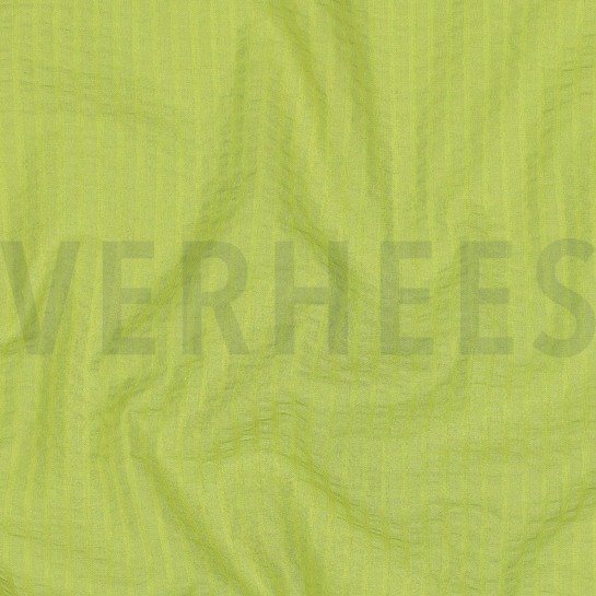 BAUMWOLLE JACQUARD SEERSUCKER LIMETTE #7