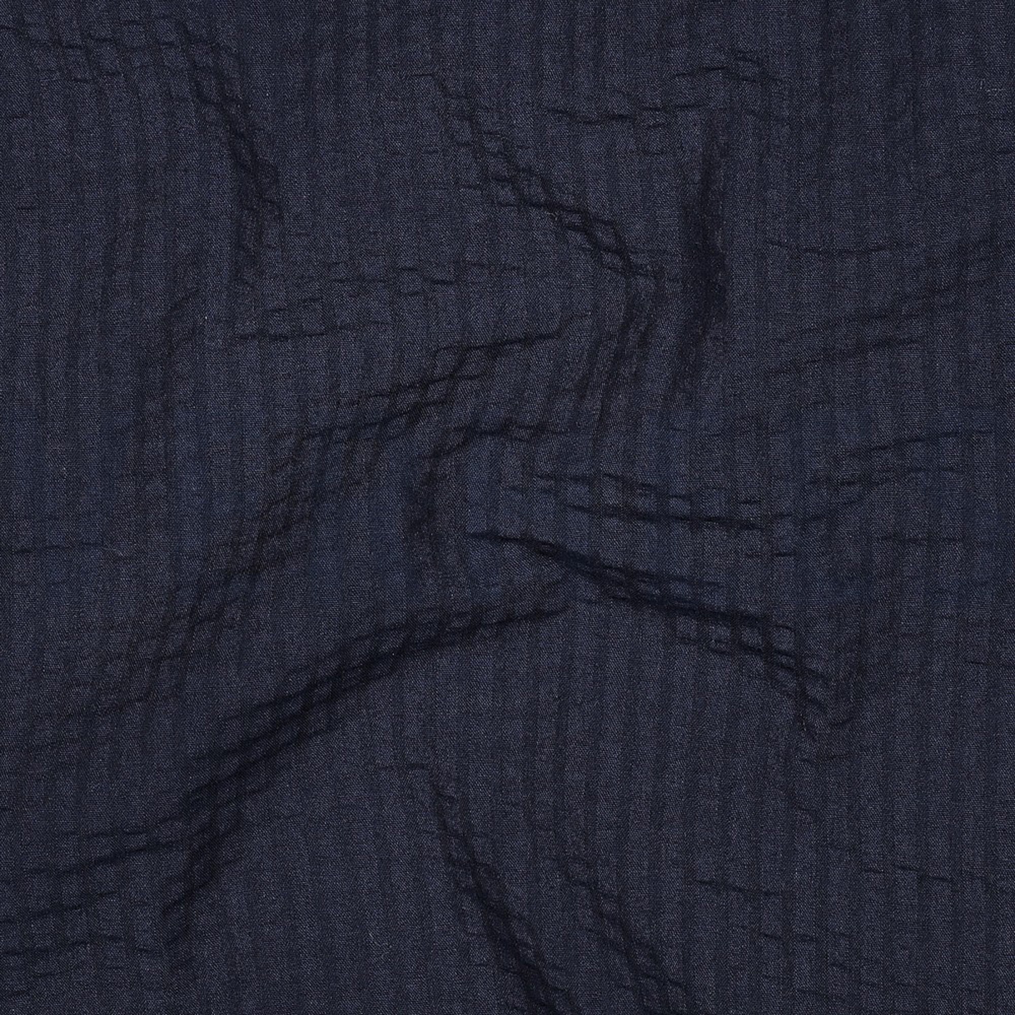 KATOEN JACQUARD SEERSUCKER MARINEBLAUW (high resolution) #2