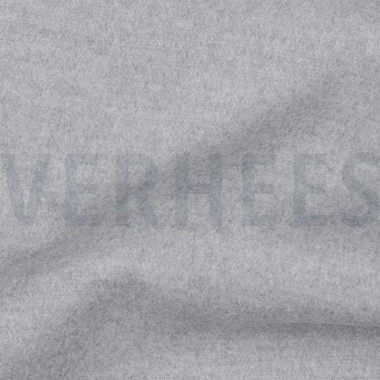 MANTELSTOF LICHTGRIJS GEMÊLEERD #7